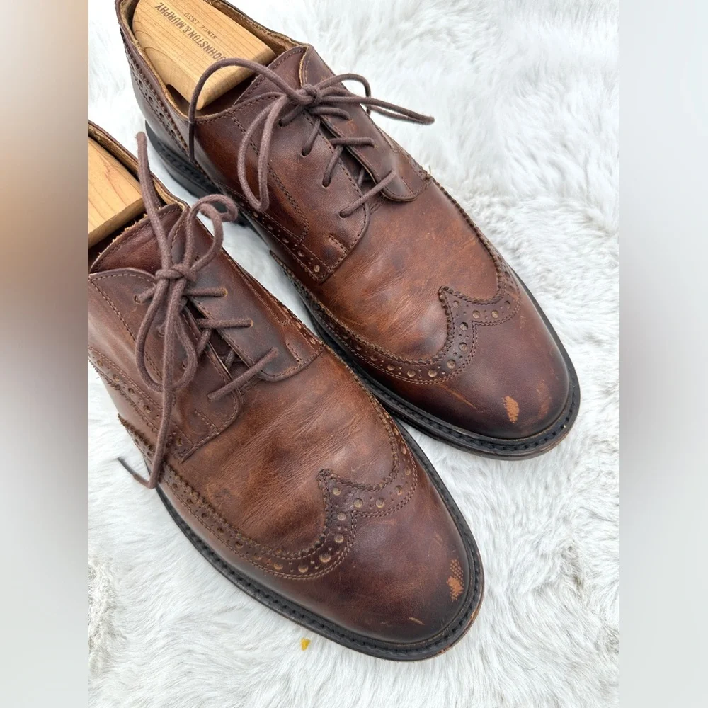 Frye Paul Bal Men’s Brown‎ Oxford Dress Shoes Size 10.5 D